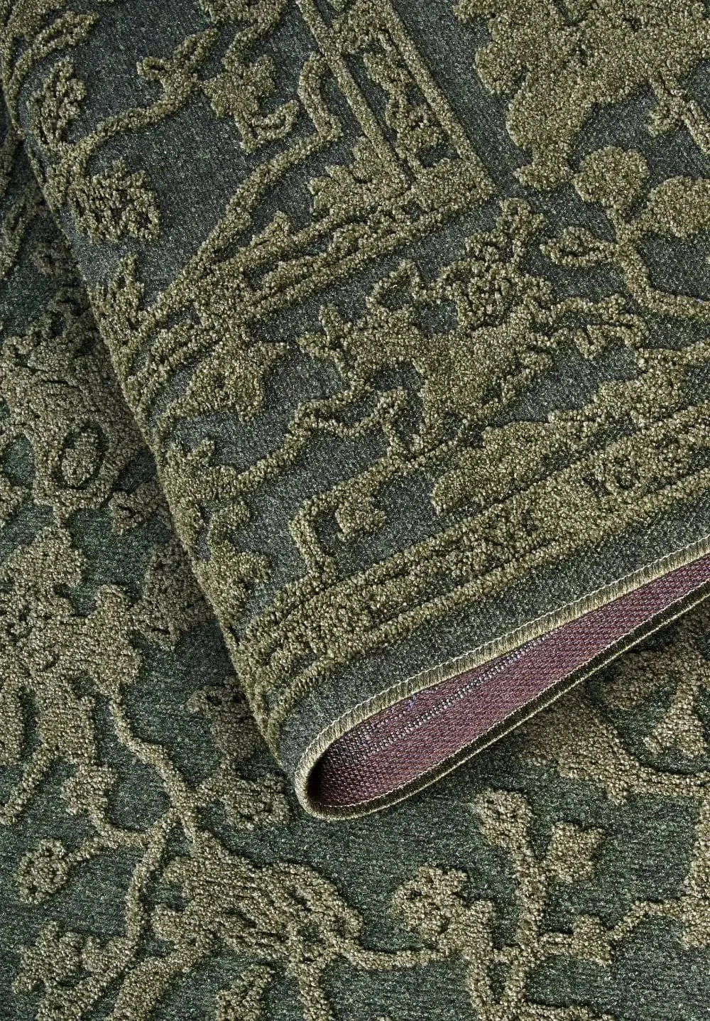 1879 106148 Jungle Green Rug - Image 5