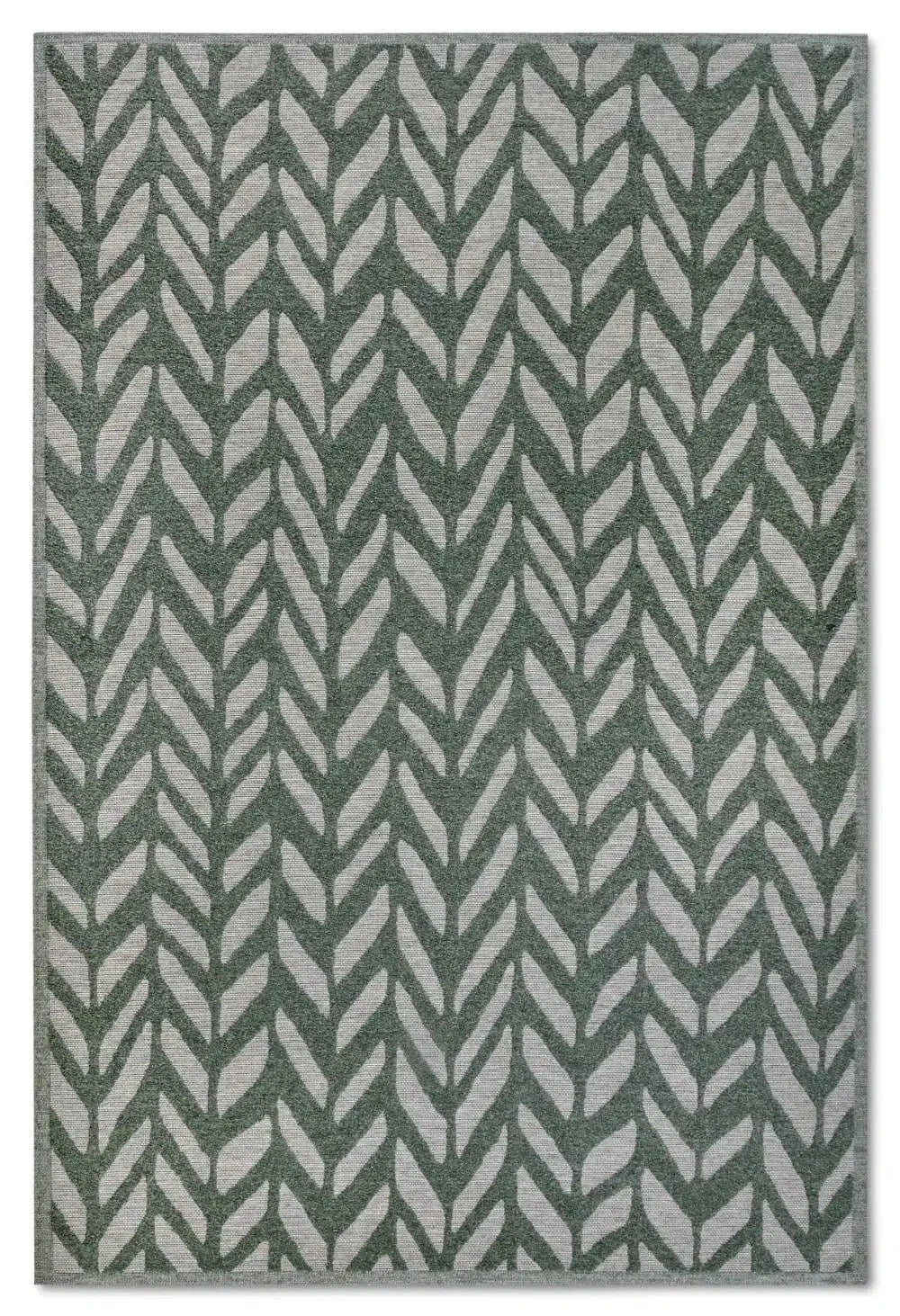 1883 Indoor Outdoor 106157 Jungle Green Rug - Image 7