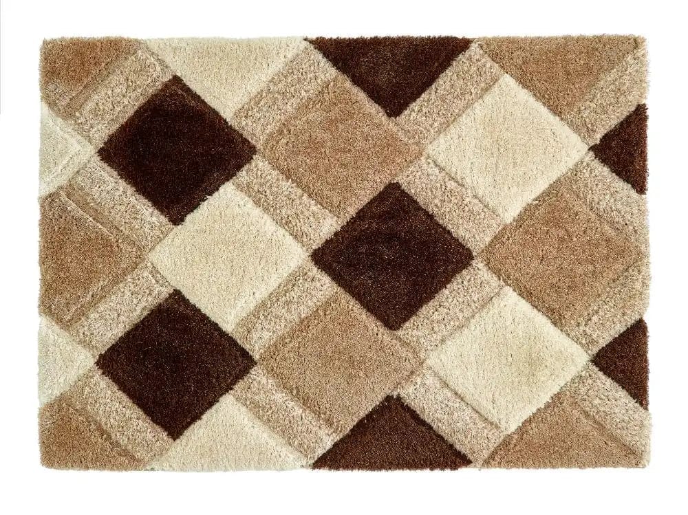 3D Geo Shaggy Beige - Image 2