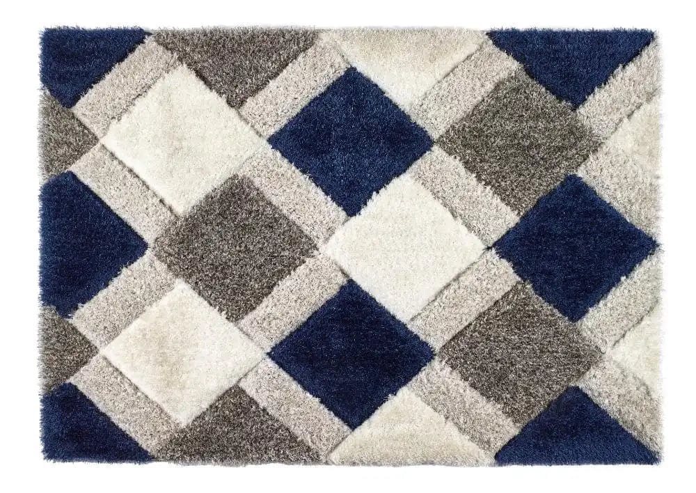 3D Geo Shaggy Navy - Image 4