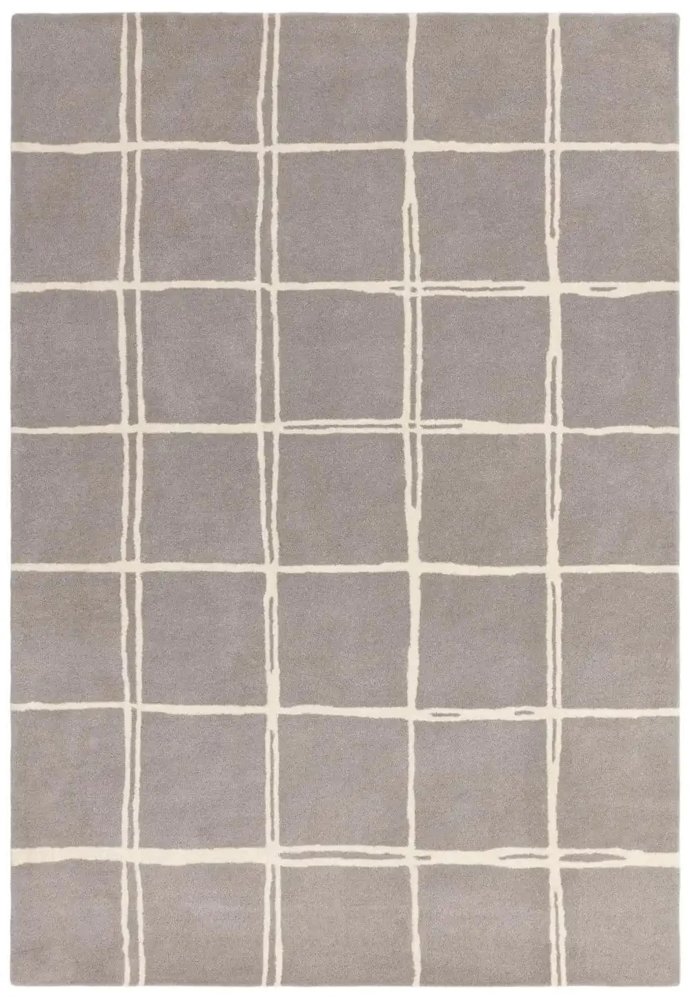 Albany Asiatic Grid Silver - Image 3