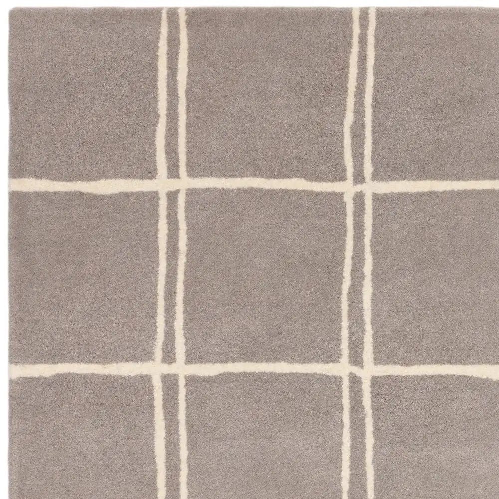Albany Asiatic Grid Silver - Image 4