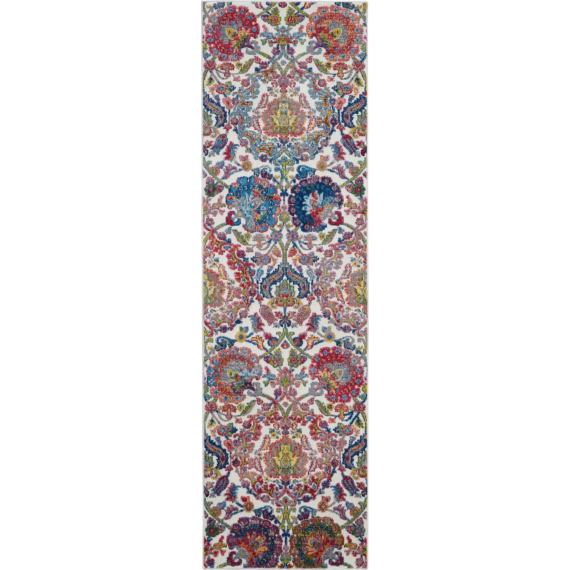 Ankara Global ANR06 Ivory Blue Runner - Image 2