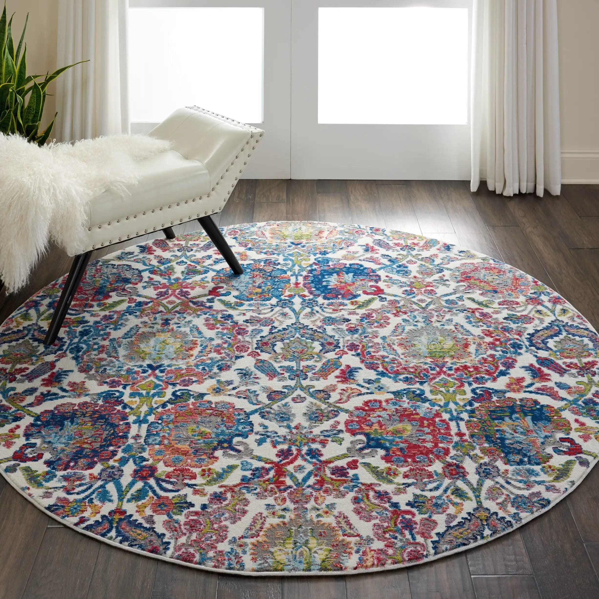 Ankara Global ANR06 Ivory Blue - Image 5