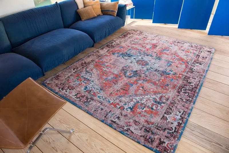 Antique Heriz 8703 Classic Brick Rugs