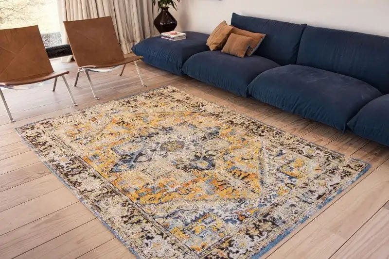 Antique Heriz 8704 Amir Gold Rugs