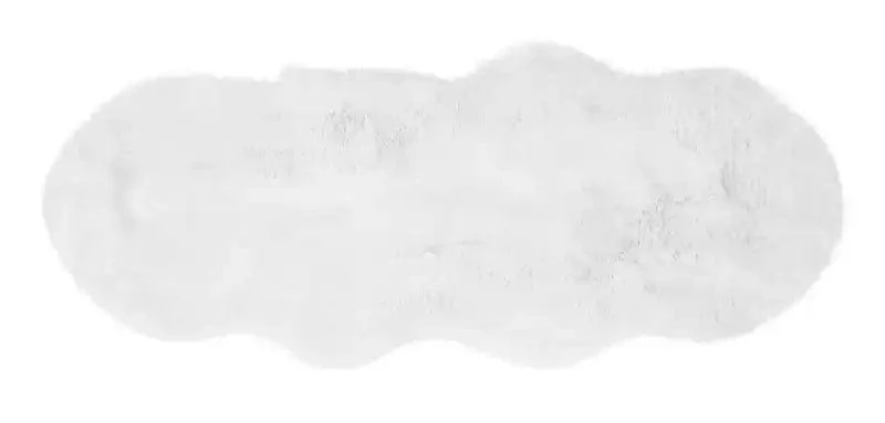 Auckland Faux Sheepskin White - Image 2