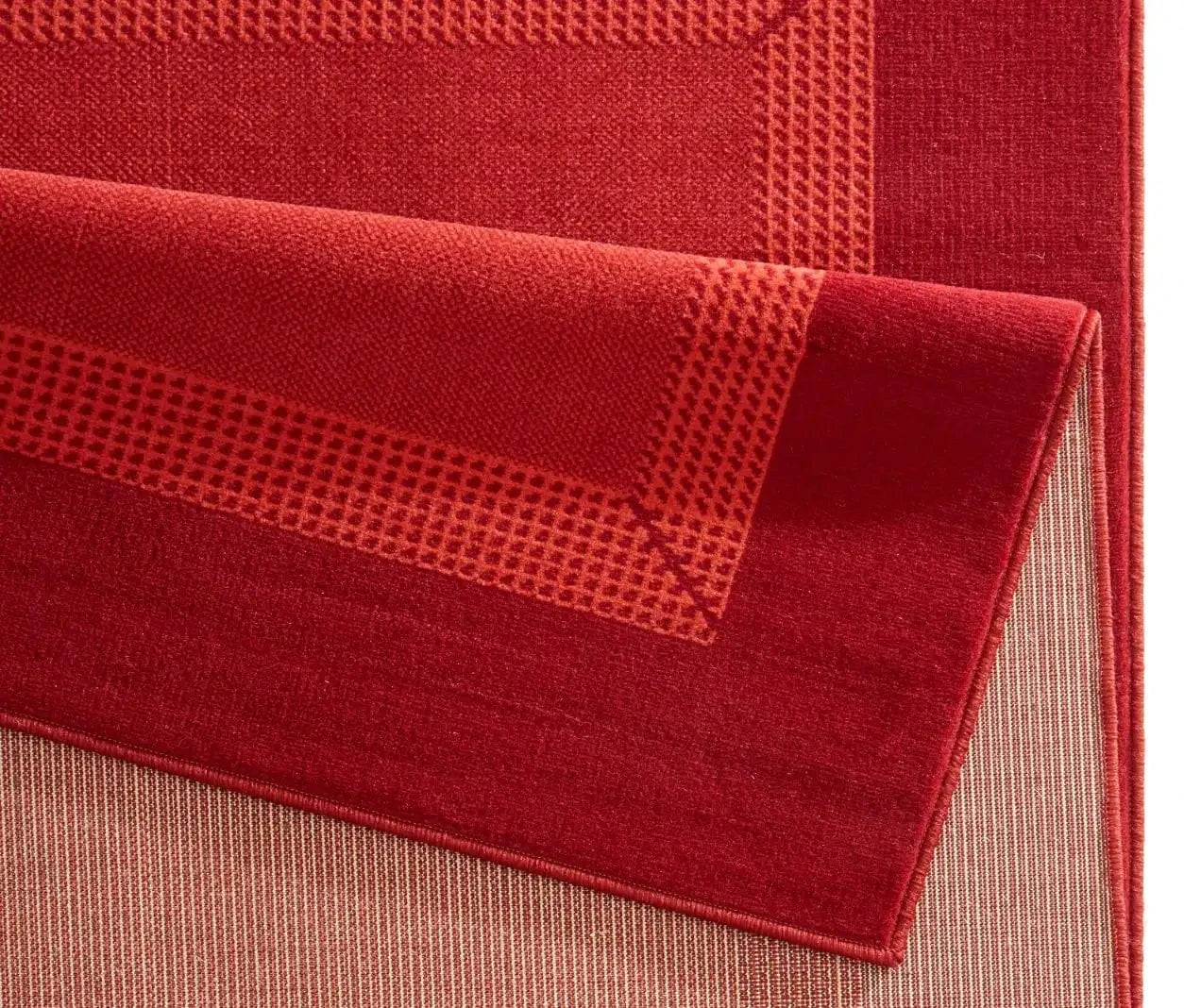 Basic 102499 Basic Red Rug - Image 3