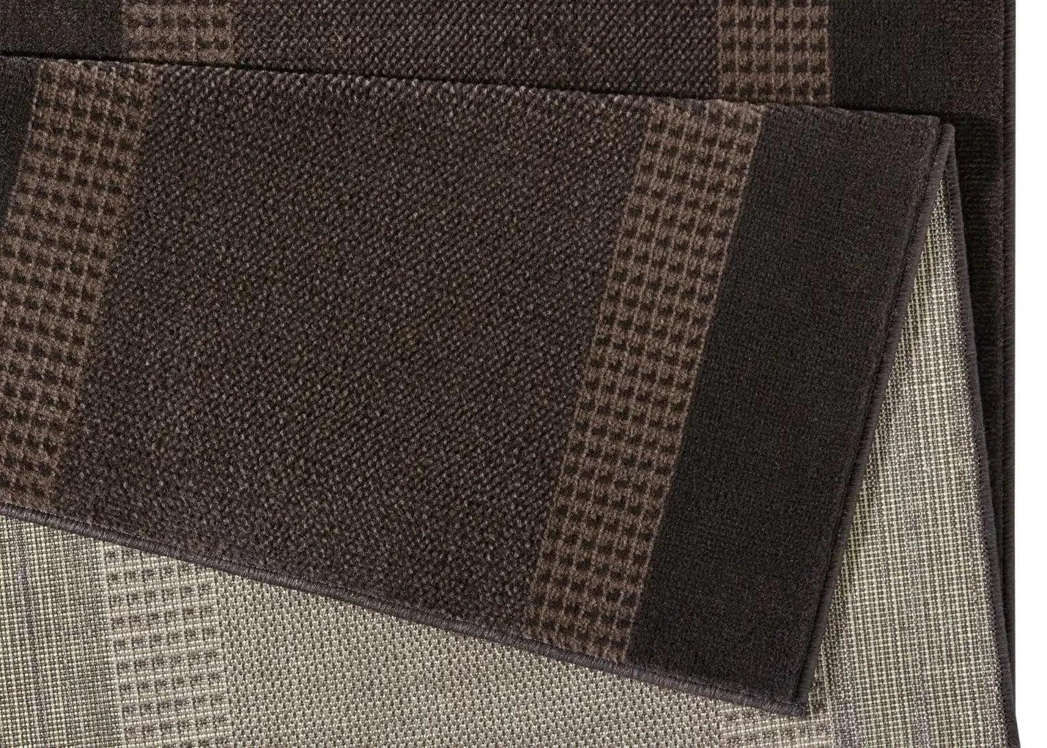 Basic 102500 Band Brown Rug - Image 5