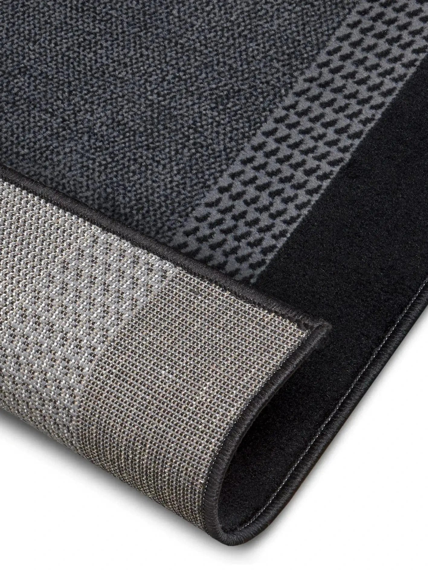 Basic 105486 Band Black Rug - Image 5