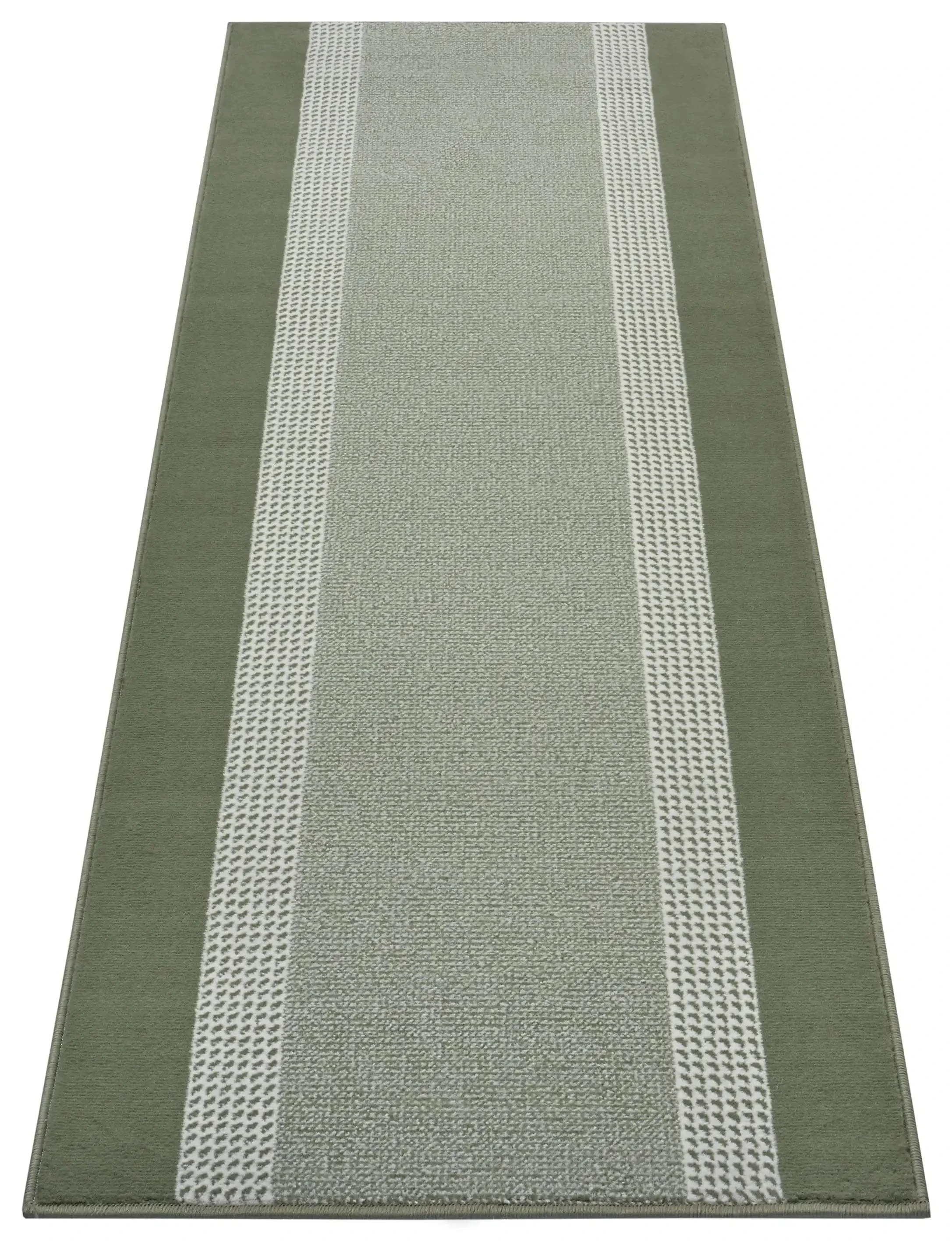 Basic 105487 Band Green Rug - Image 2