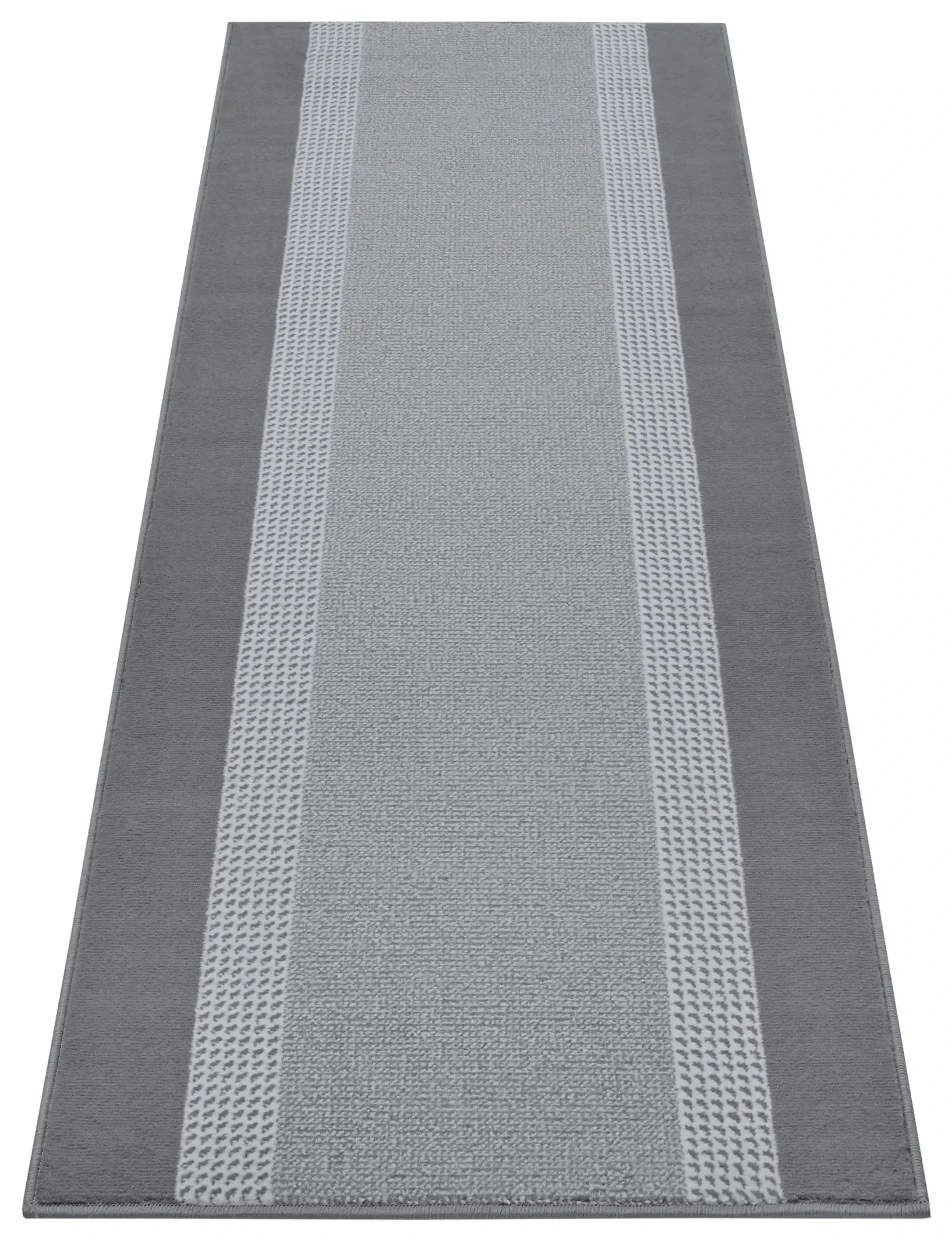 Basic 105488 Band Light Grey Rug - Image 2