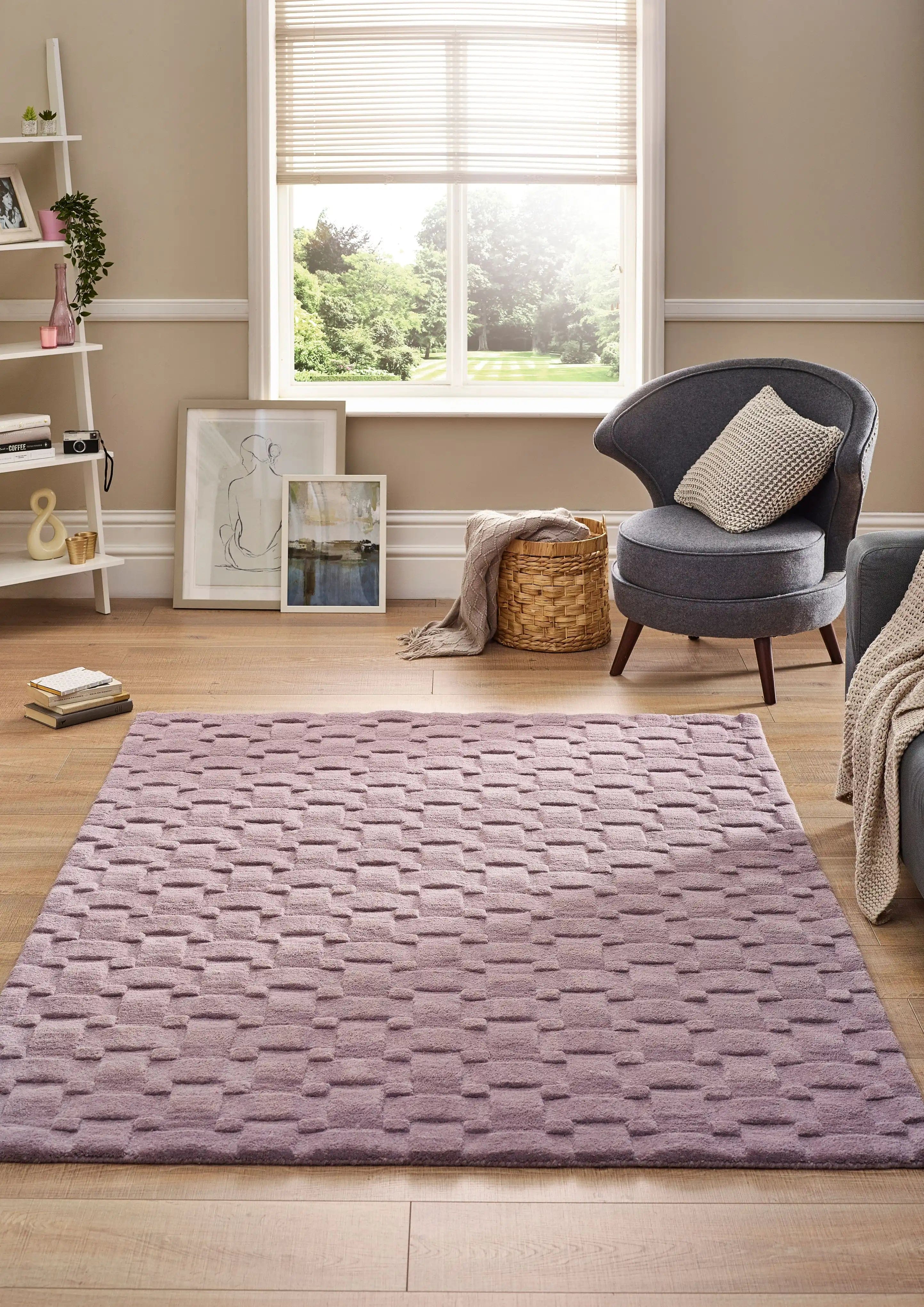 Basket Weave 3D Lilac