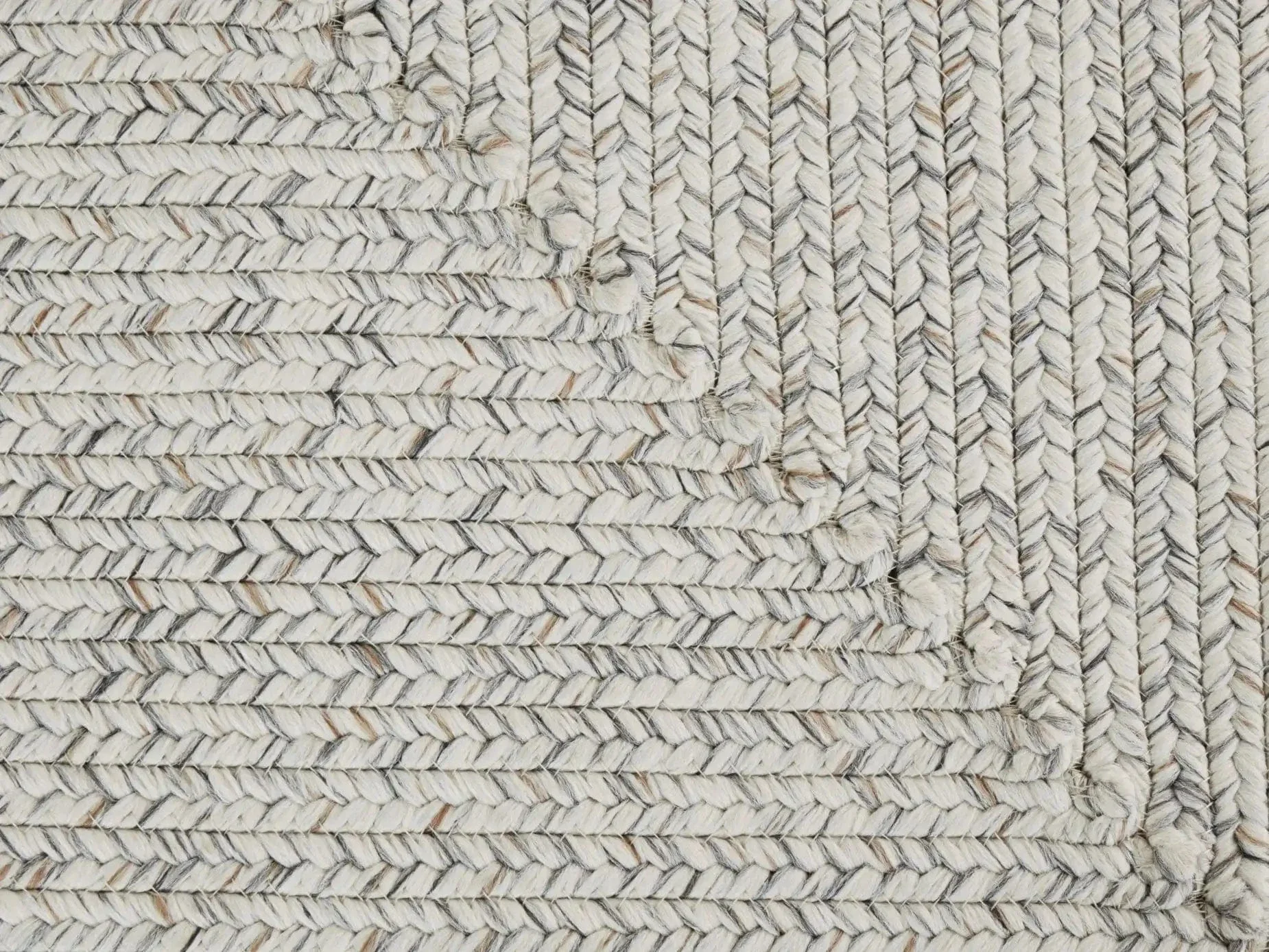 Braided 105553 Trenzado Light Melange Rug - Image 3