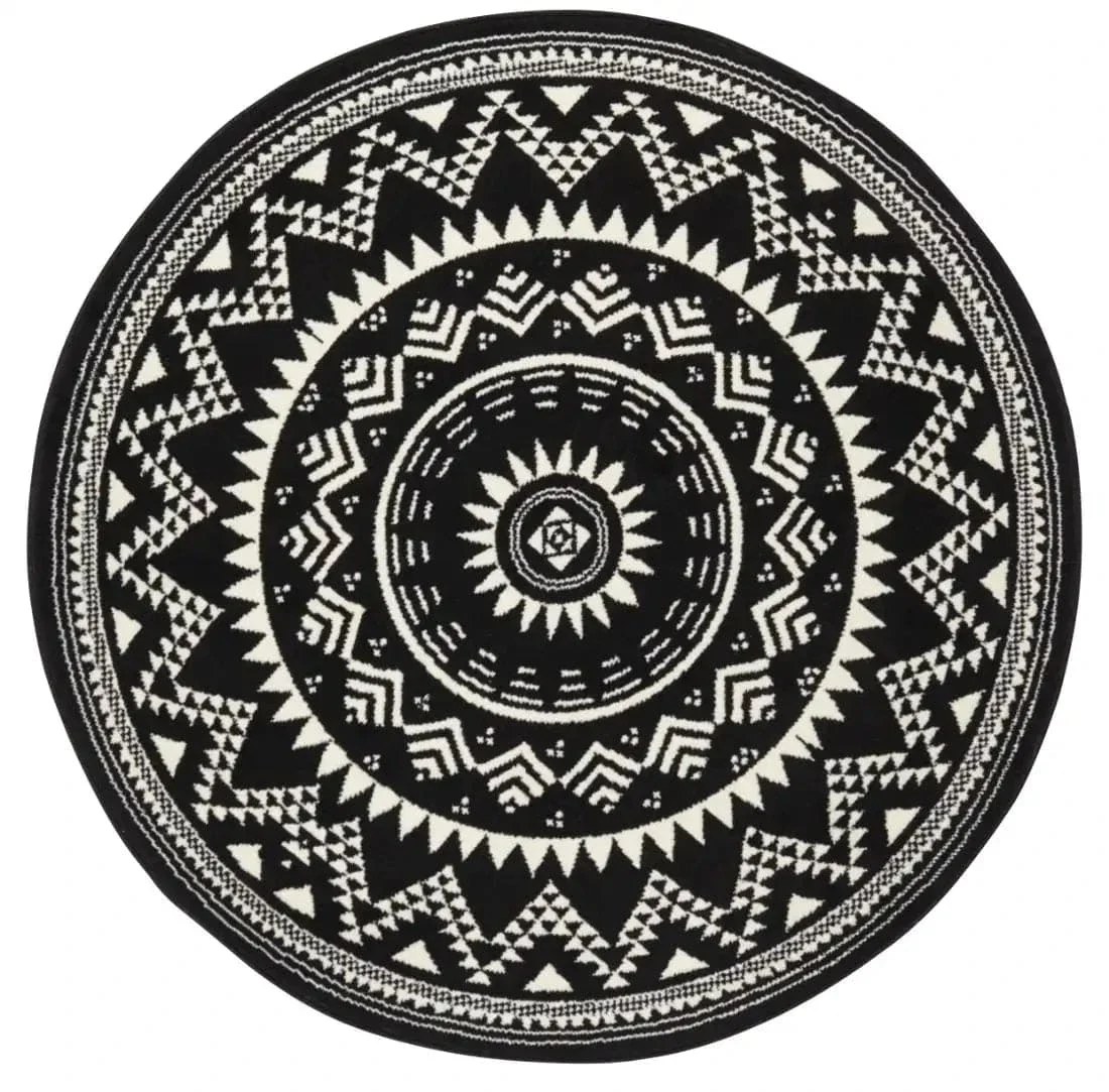 Celebration 103441 Black Rug - Image 2