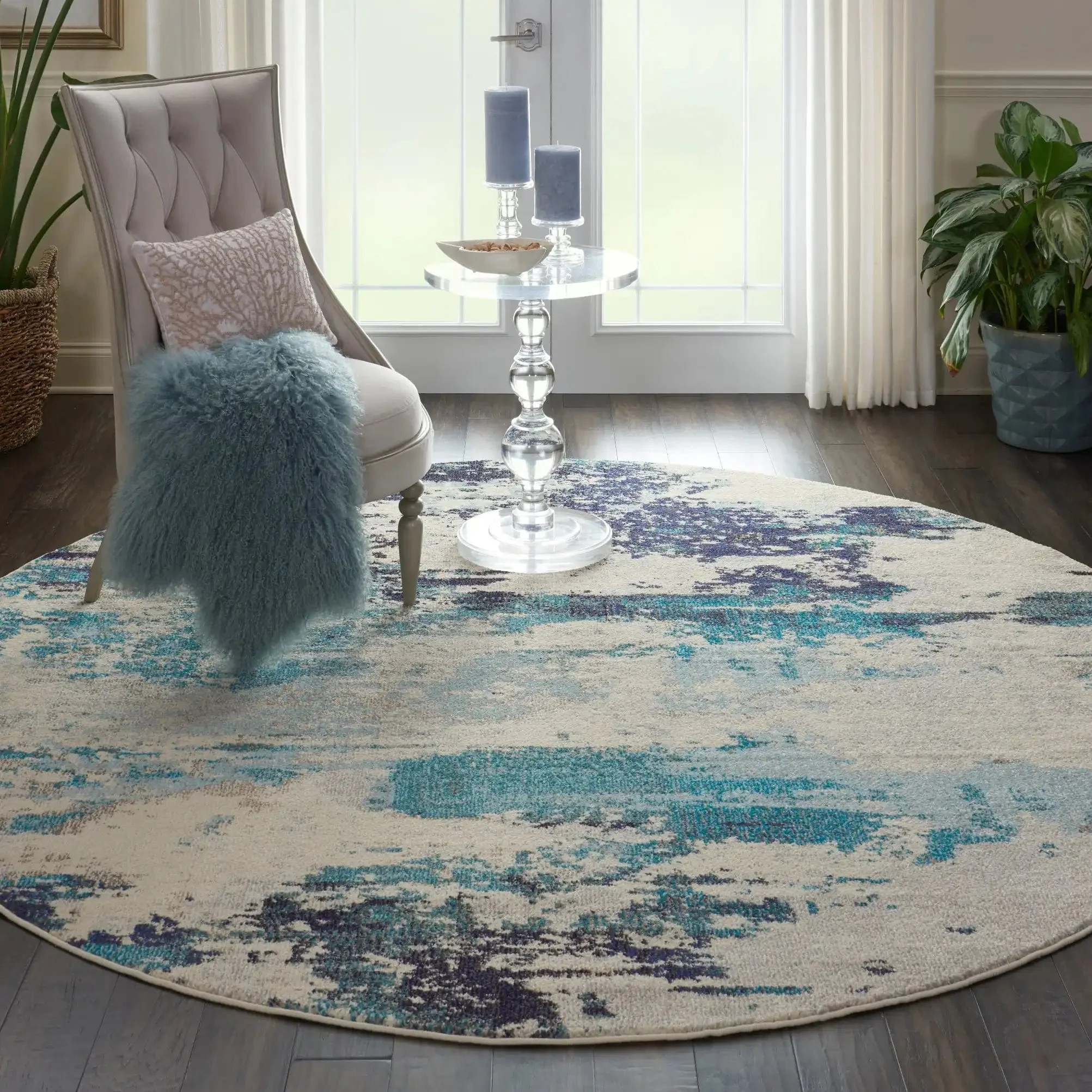 Celestial CES02 Ivory Teal Blue - Image 4