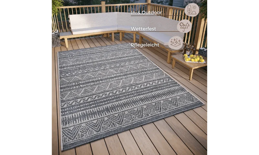 Clyde 105906 Grey Beige Indoor / Outdoor - Image 2