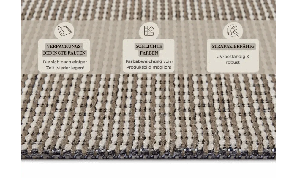 Clyde 105916 Beige Indoor / Outdoor - Image 3