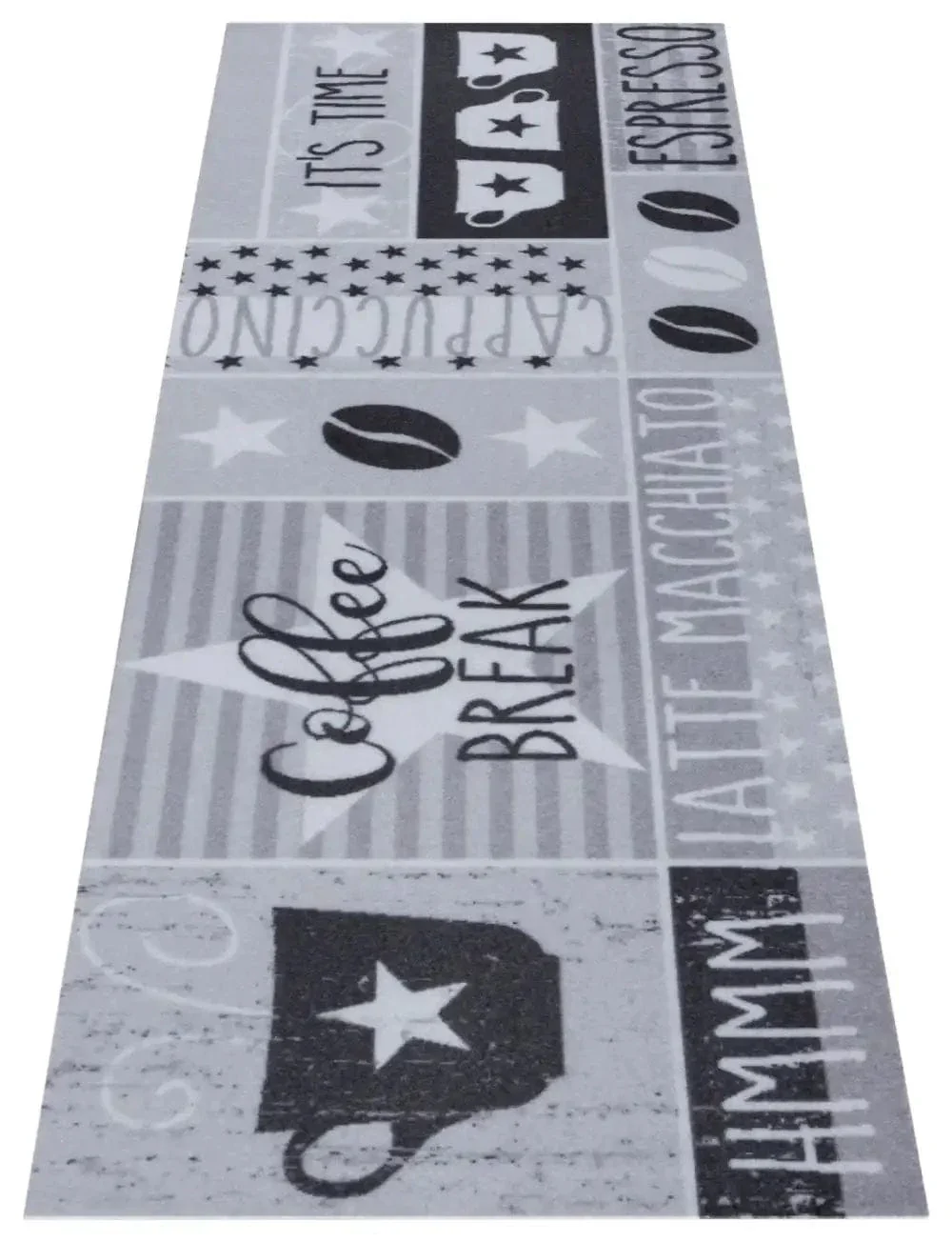 Cook & Clean 105723 Coffee Grey Rug - Image 3