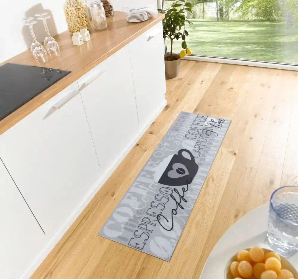 Cook & Clean 105729 Coffee Grey Rug