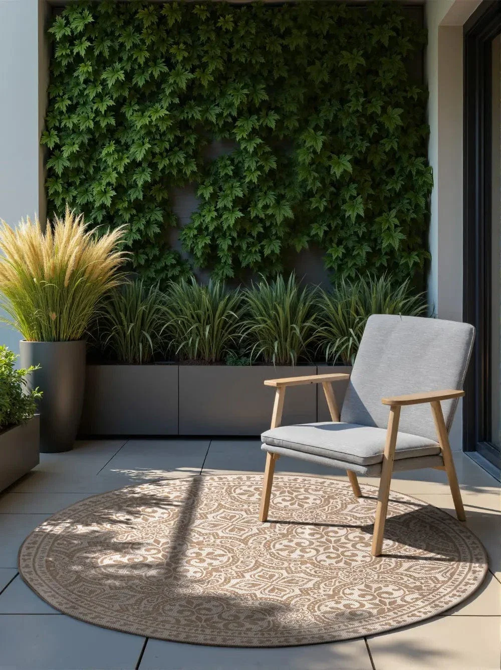 Duet 106252 Jute White Indoor / Outdoor Reversible - Image 15