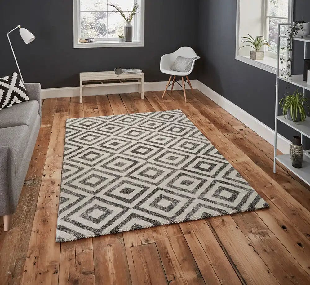 Elegant 4893 Grey White