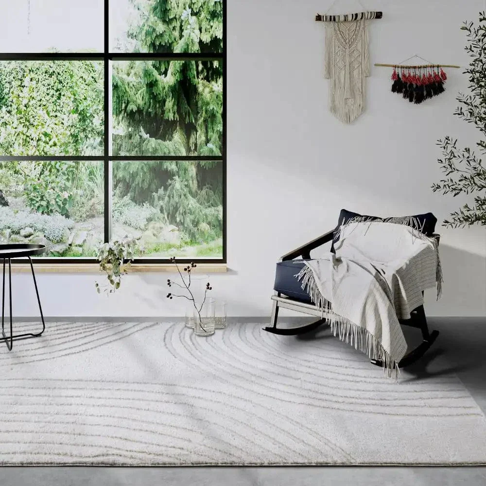 Elle Gallery 106086 Cream White Rug
