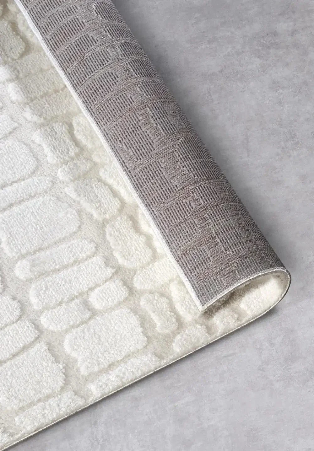 Elle Gallery 106098 Cream White Rug - Image 4
