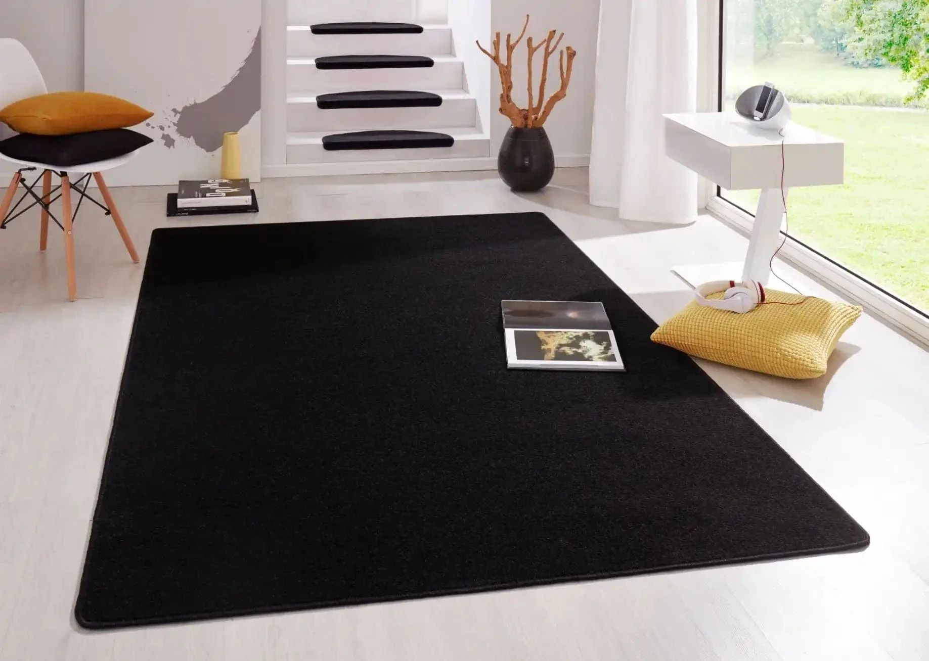 Fancy 103004 Black Rug