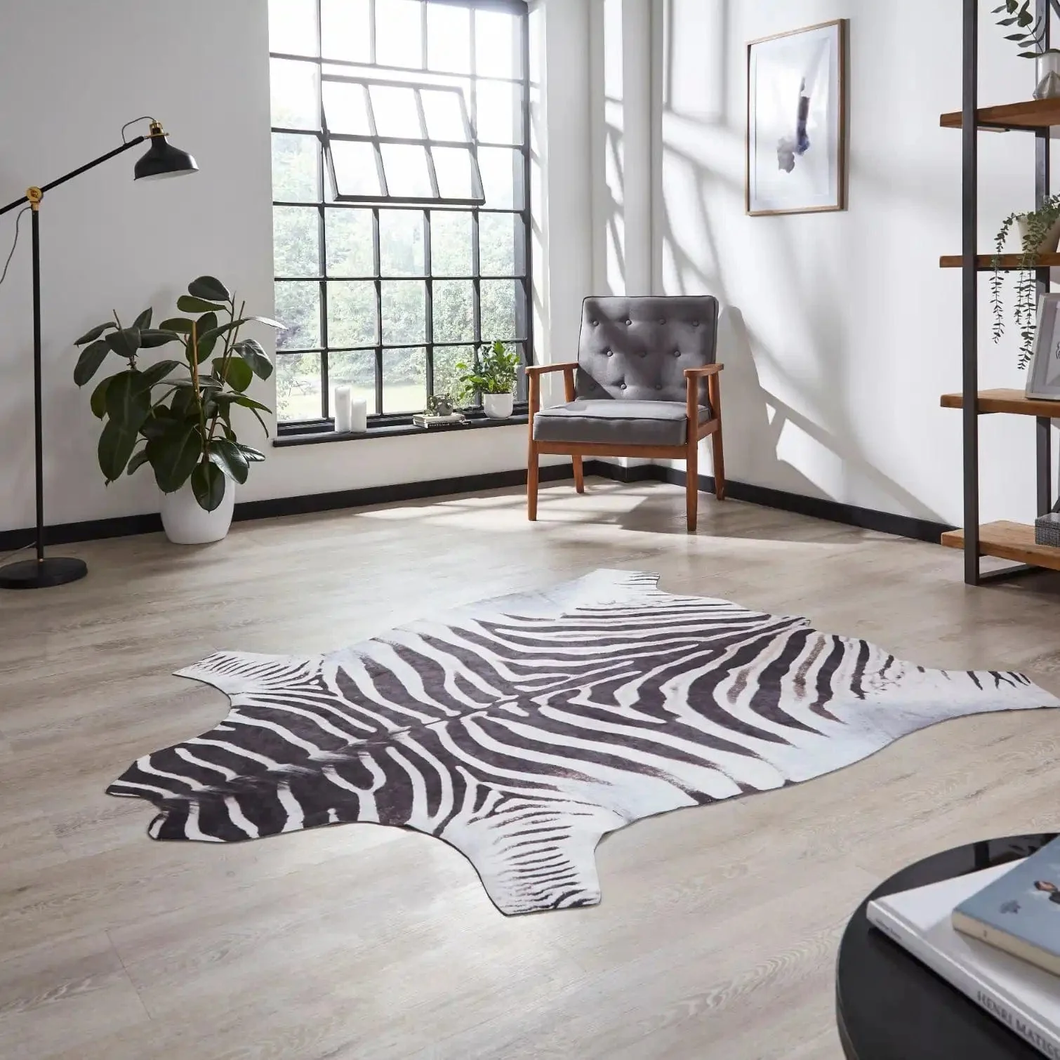 Faux Animal Print Zebra Print - Image 3