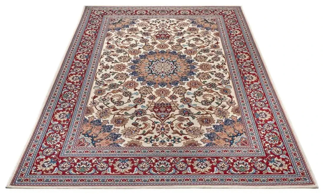 Flair Orient Indoor Outdoor 105714 Cream Red Rug - Image 2