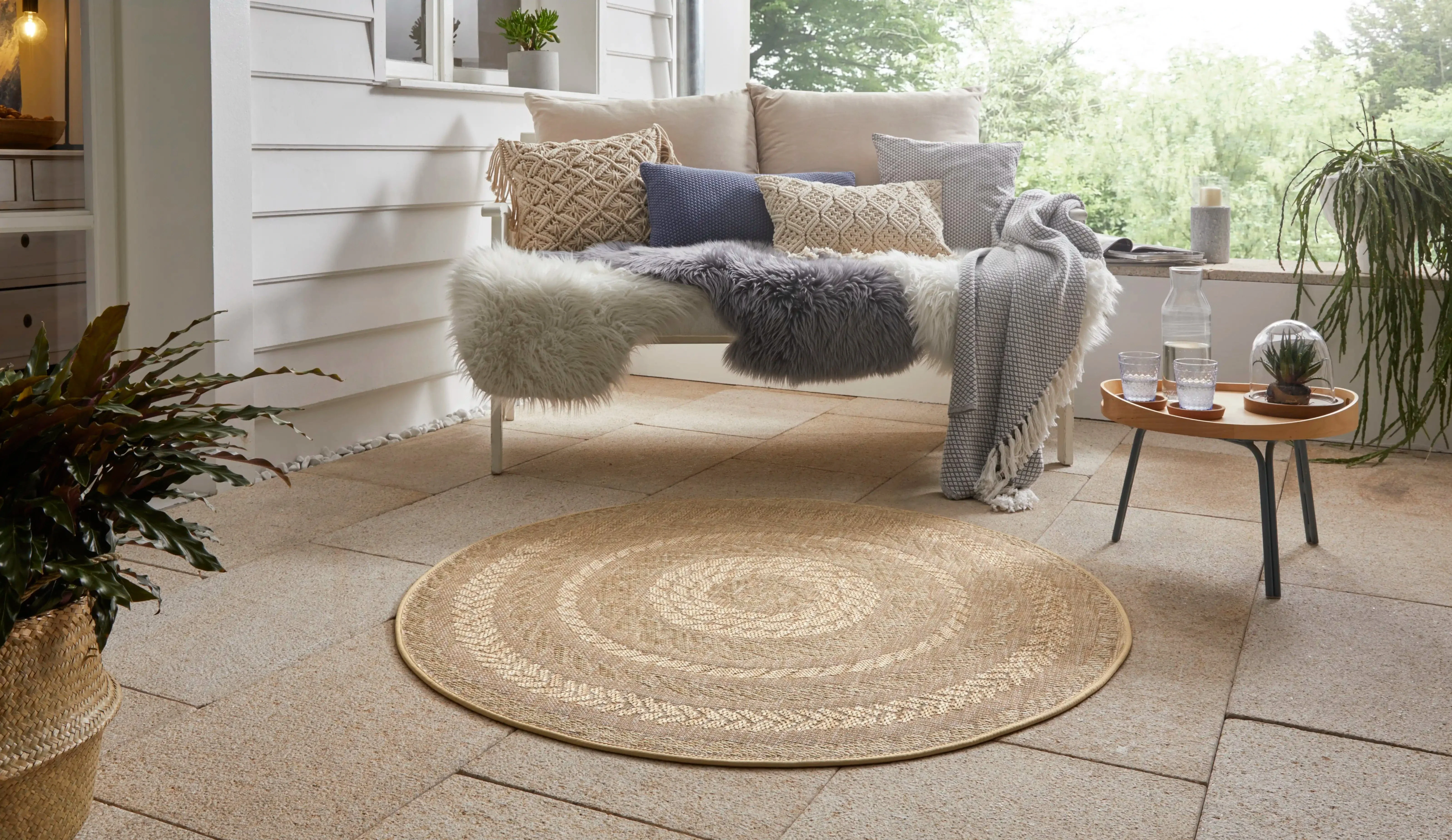 Forest 103998 Almendro Beige Brown Rug