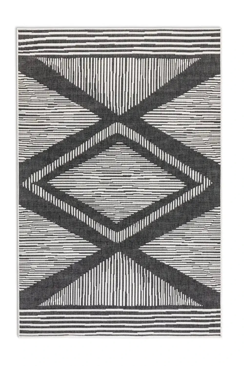 Gemini Reversible 106014 Black Rug - Image 7