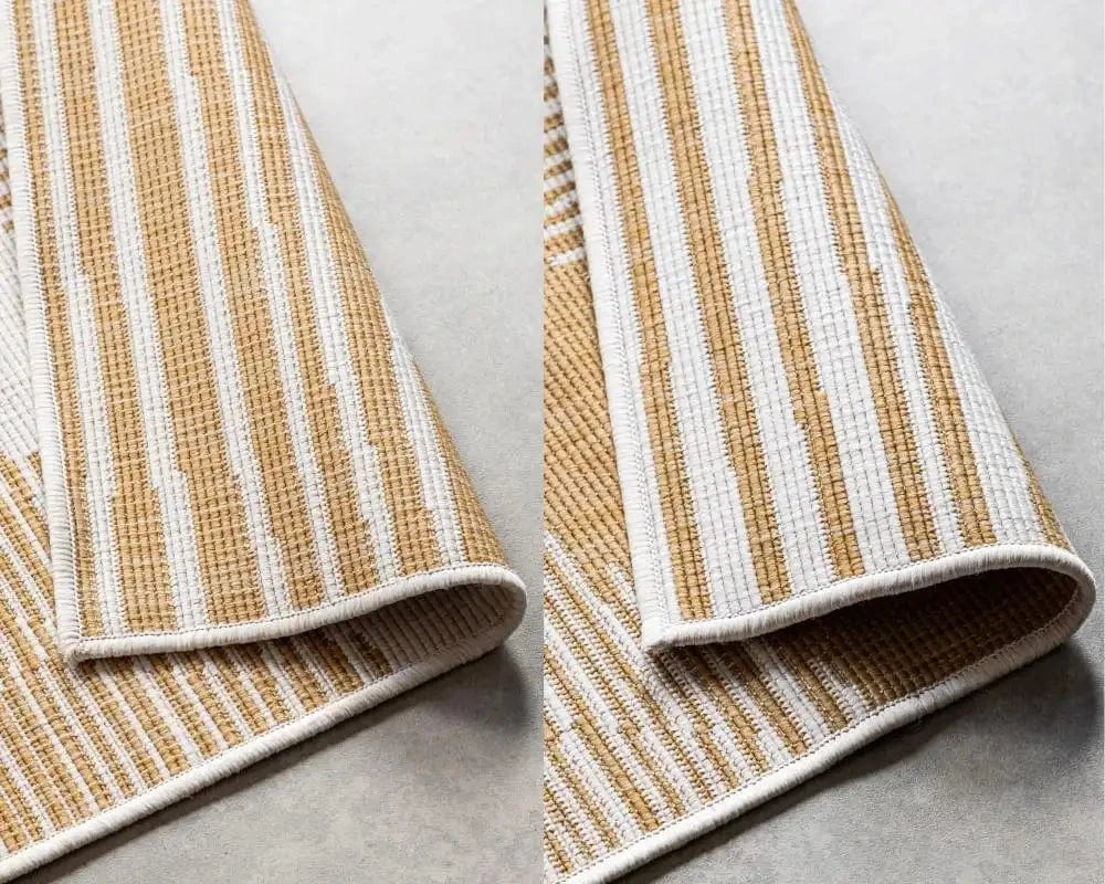 Gemini Reversible 106017 Ochre Rug - Image 5
