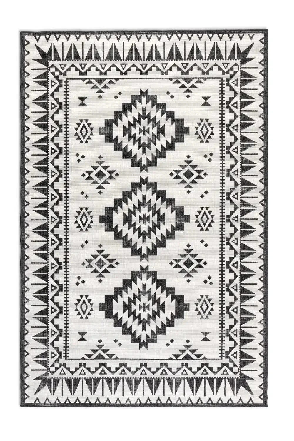 Gemini Reversible 106019 Black Rug - Image 8