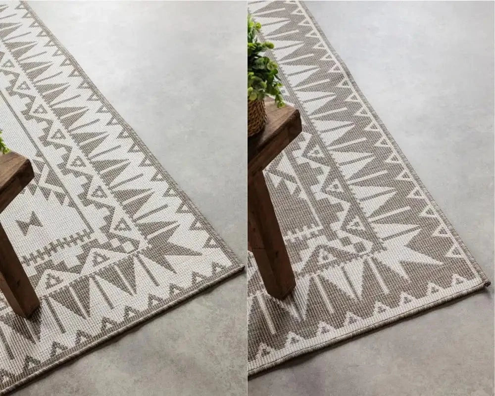 Gemini Reversible 106021 Linen Rug - Image 4