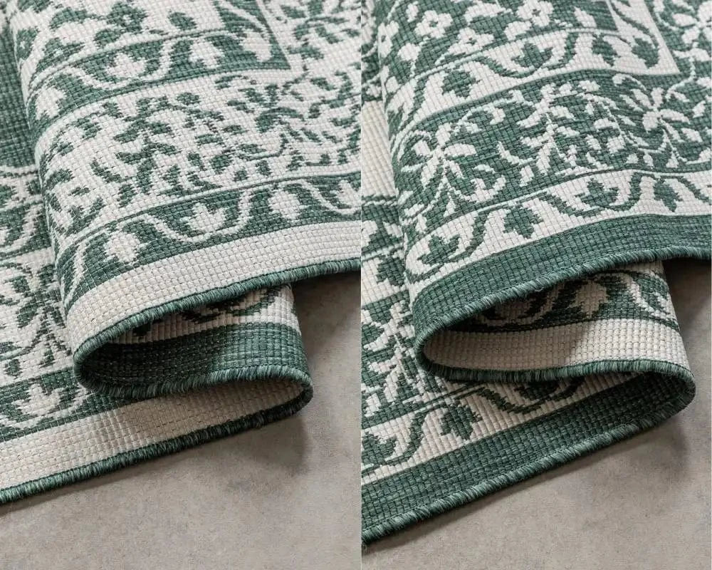 Gemini Reversible 106025 Green Rug - Image 5