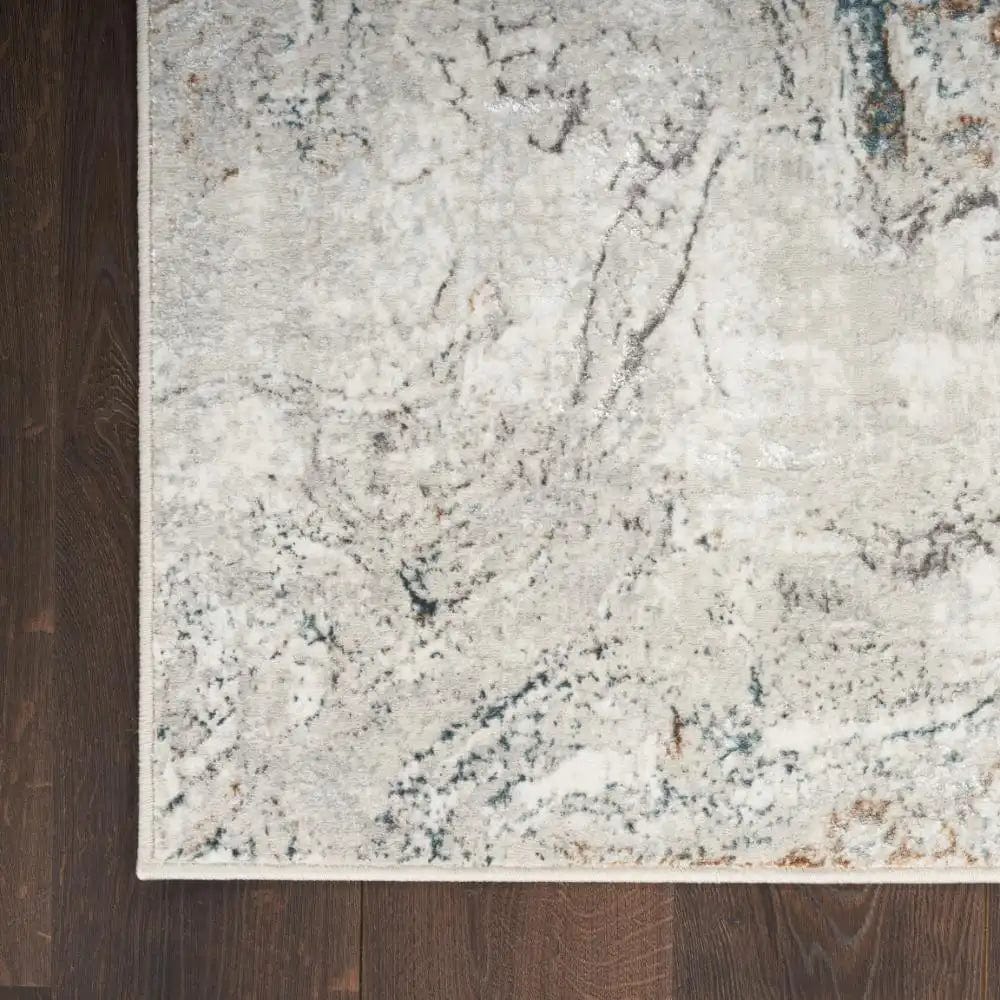 Glitz Nourison GLZ20 Grey Multi - Image 8