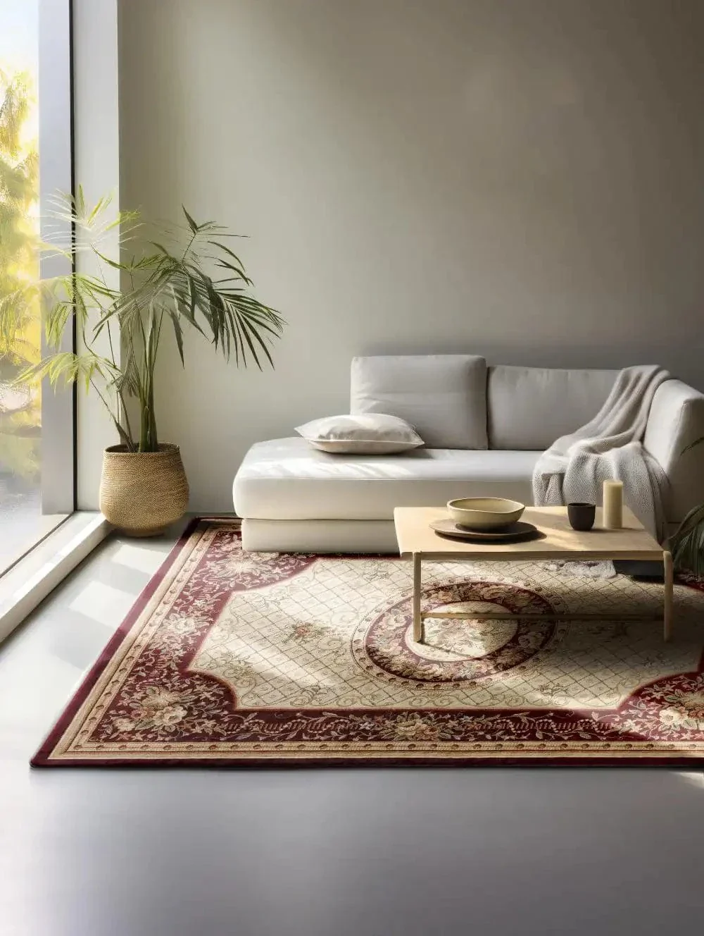 Herat 2 105994 Red Cream Rug