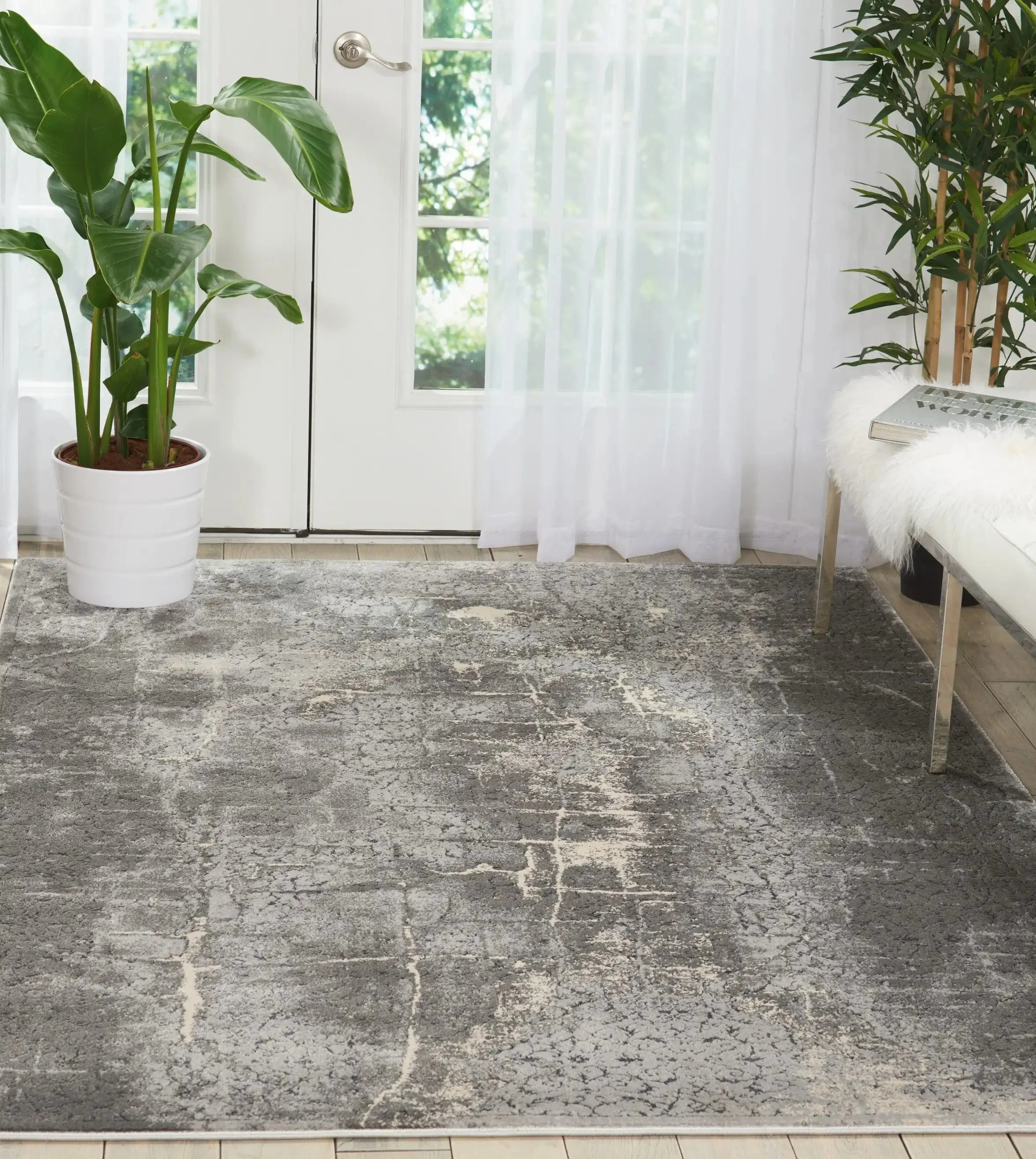 Heritage Nourison KI353 Charcoal - Image 2