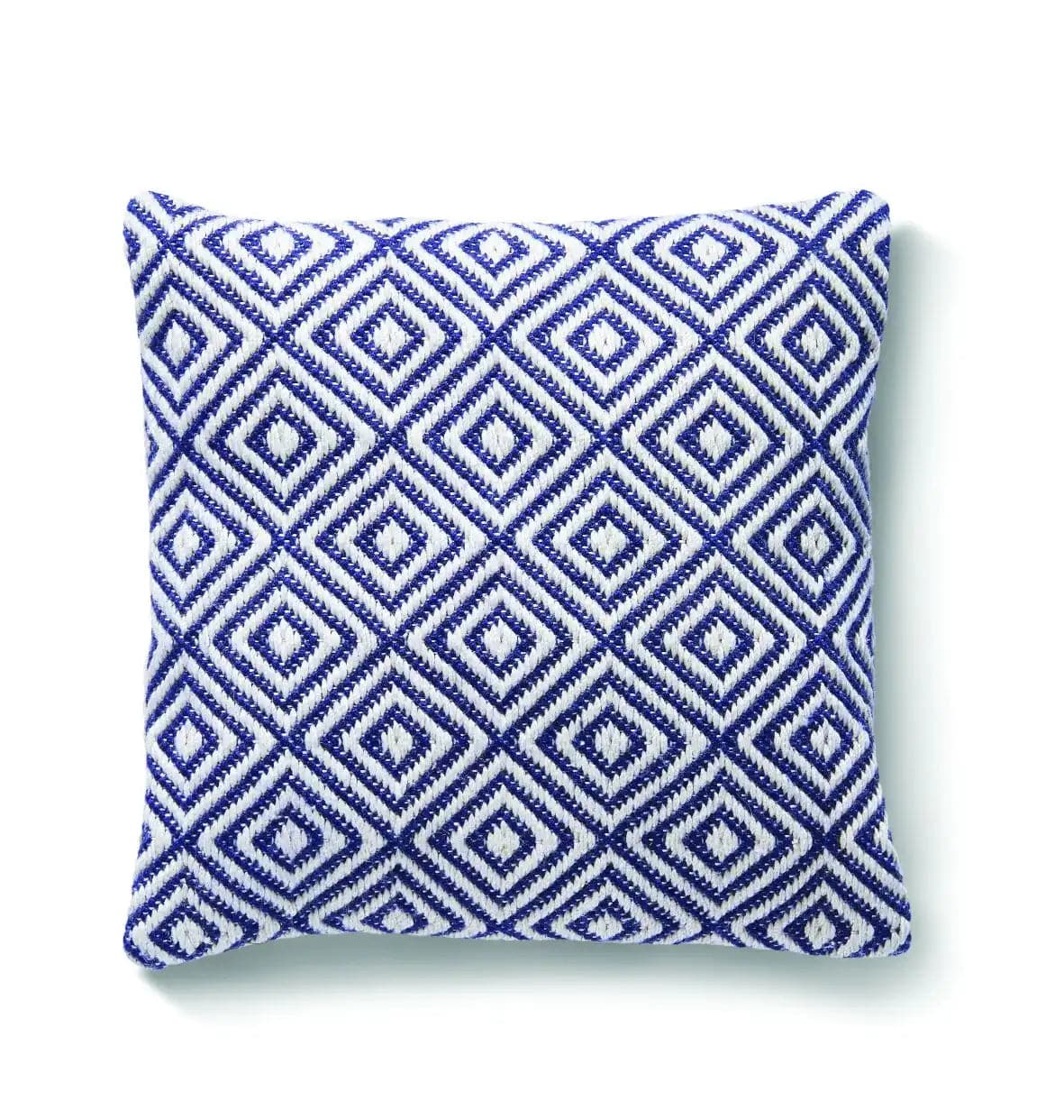 Hug Rug Woven Diamond Rug Navy - Image 2
