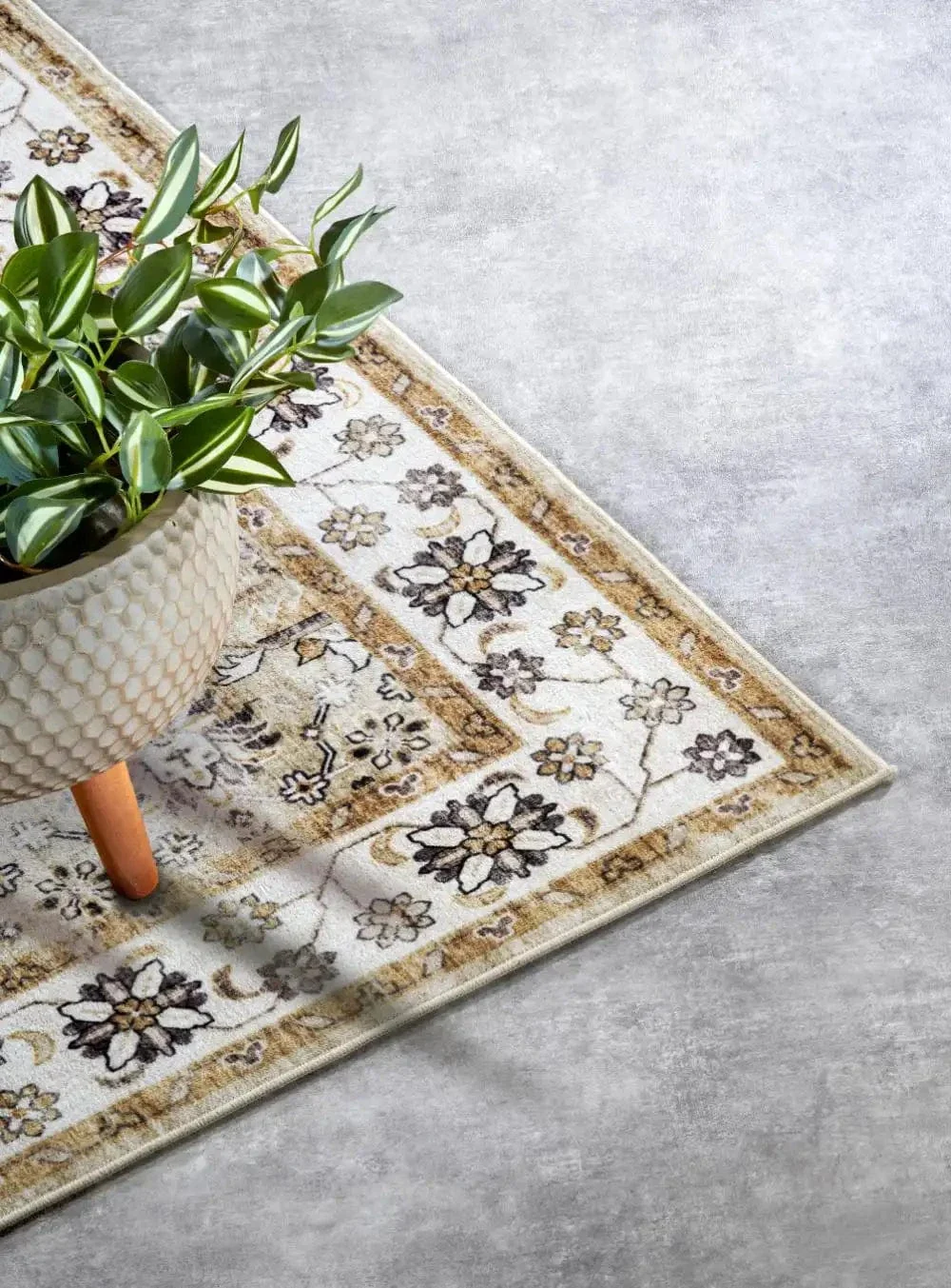 Imagination v2 Hans 106043 Cream Gold Rug - Image 3