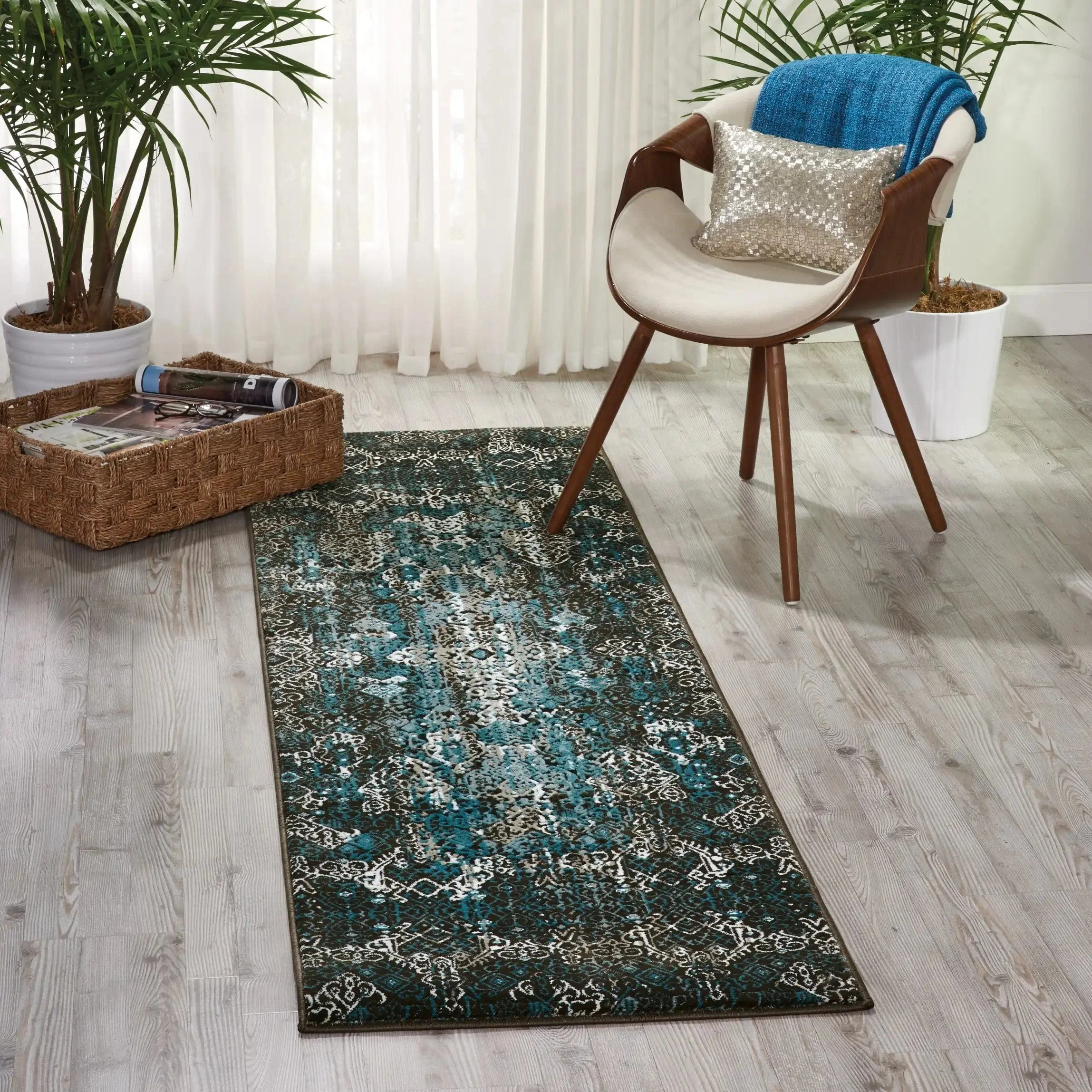 Karma Nourison KRM04 Blue - Image 3
