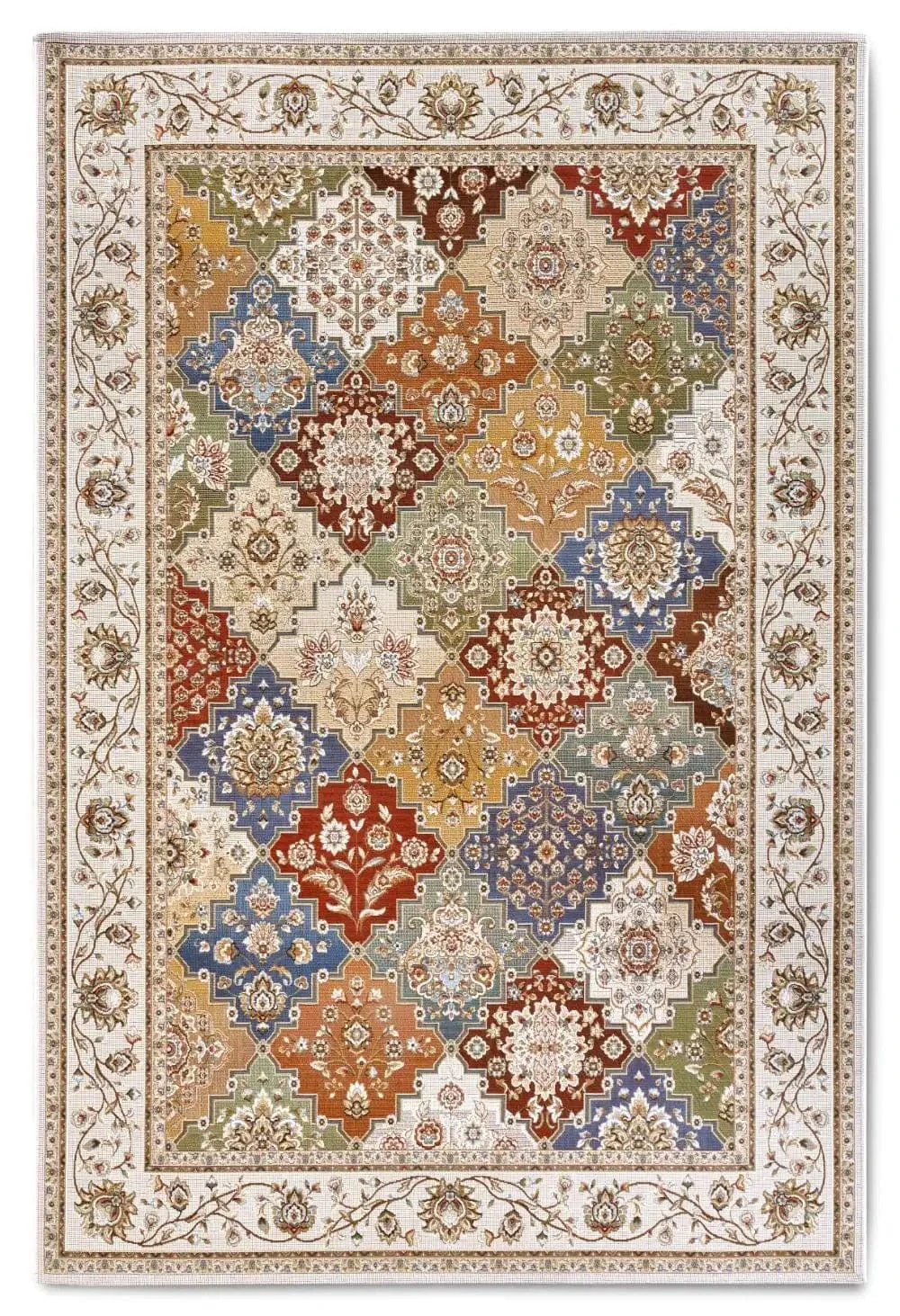 Kollektion 1767 106056 Cream Multicolour Rug - Image 2