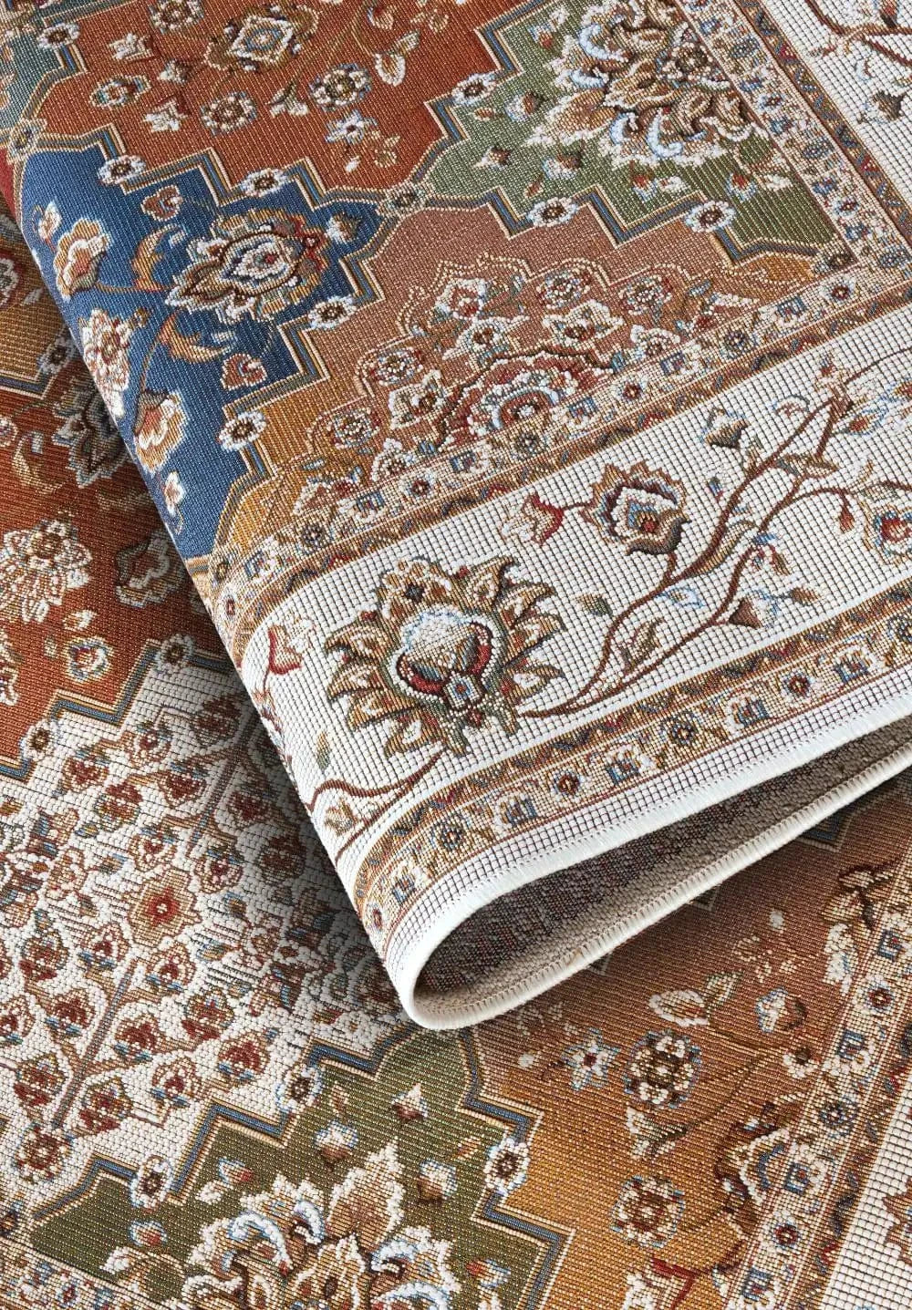 Kollektion 1767 106056 Cream Multicolour Rug - Image 7