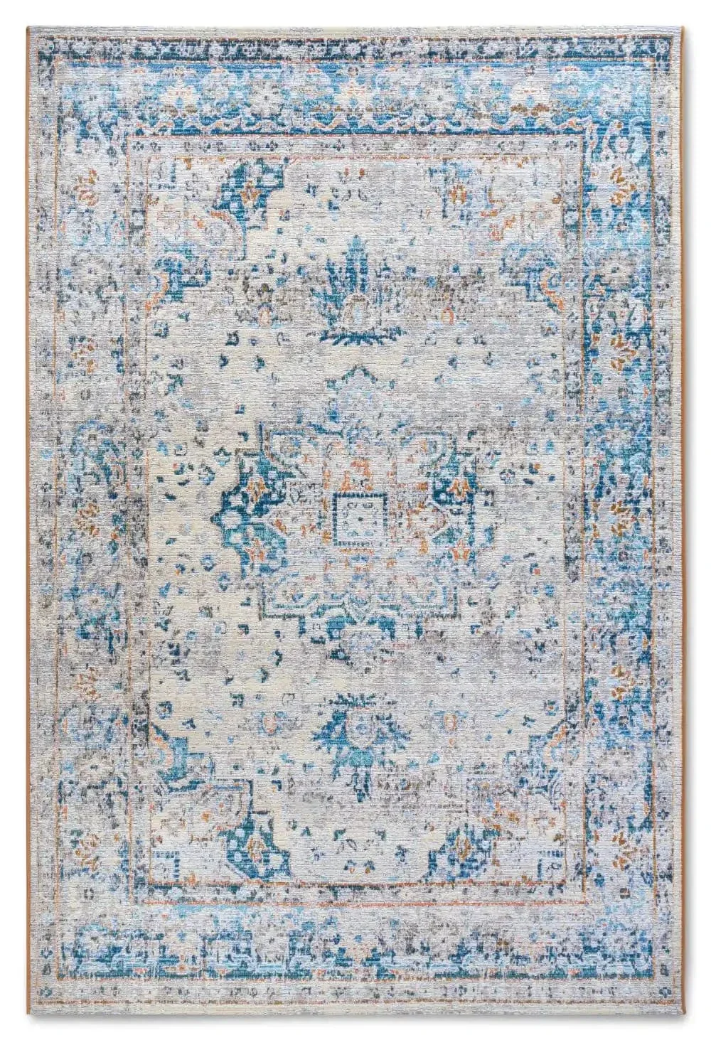 Kollektion 1767 106064 Cream Blue Rug - Image 2