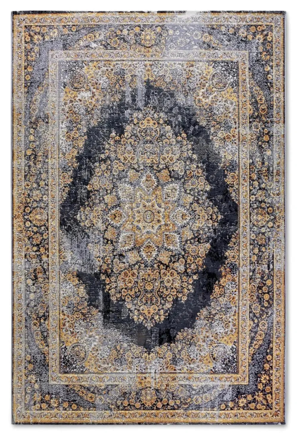 Kollektion 1767 106065 Anthracite Gold Rug - Image 2