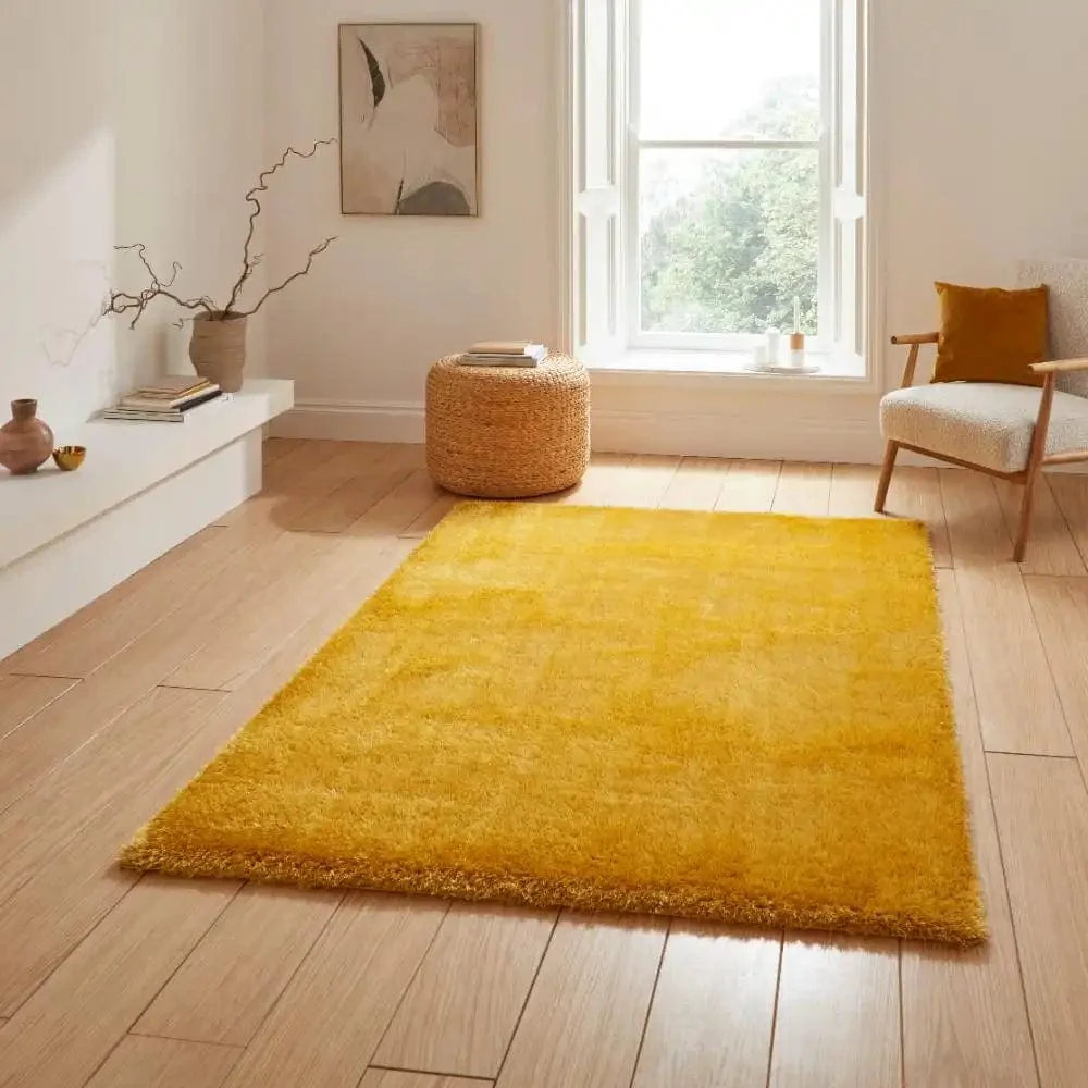 Lux Shaggy Yellow