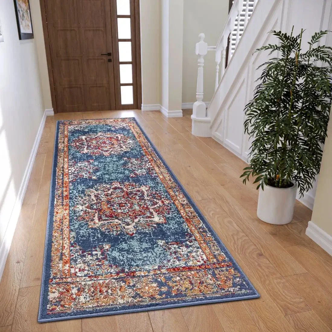 Luxor 105637 Blue Rug - Image 5
