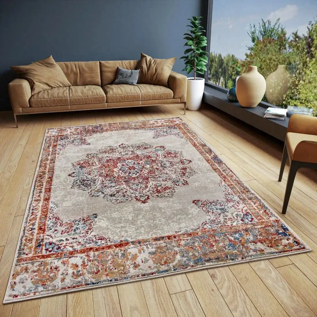 Luxor 105639 Cream Rug